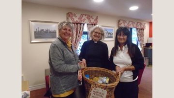 Harvest festival kindness at County Homes